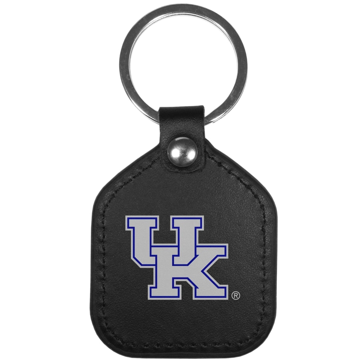 Siskiyou  Unisex NCAA Kentucky Wildcats Leather Square Key Chain - One Size