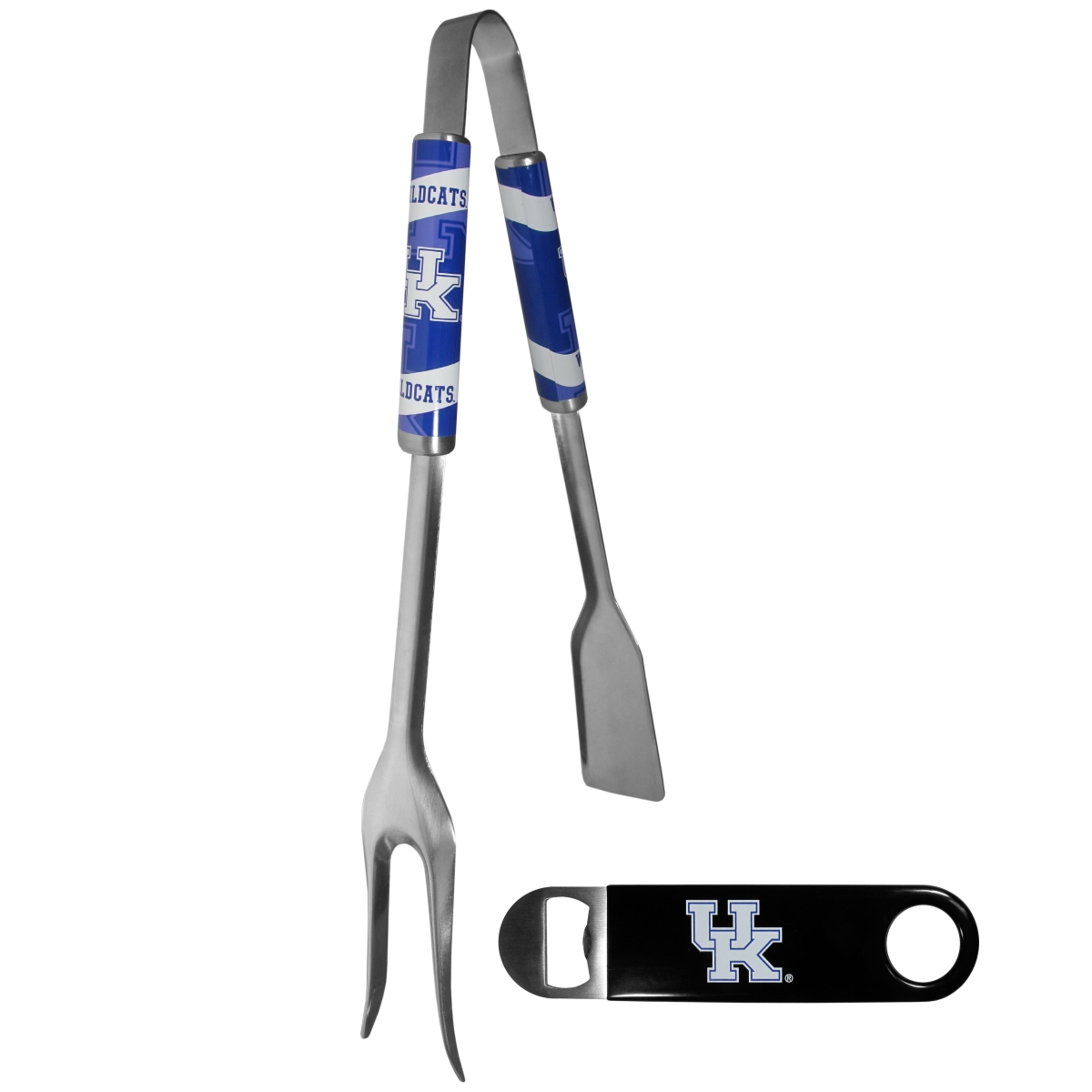 Siskiyou CBQM35LBO Unisex NCAA Kentucky Wildcats 3-in-1 BBQ Tool & Bottle Opener - One Size