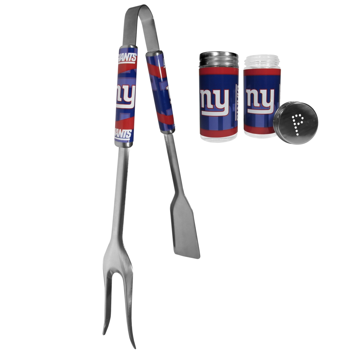 Picture of Siskiyou FBQM090TSP Unisex NFL New York Giants 3-in-1 BBQ Tool & Salt & Pepper Shaker - One Size