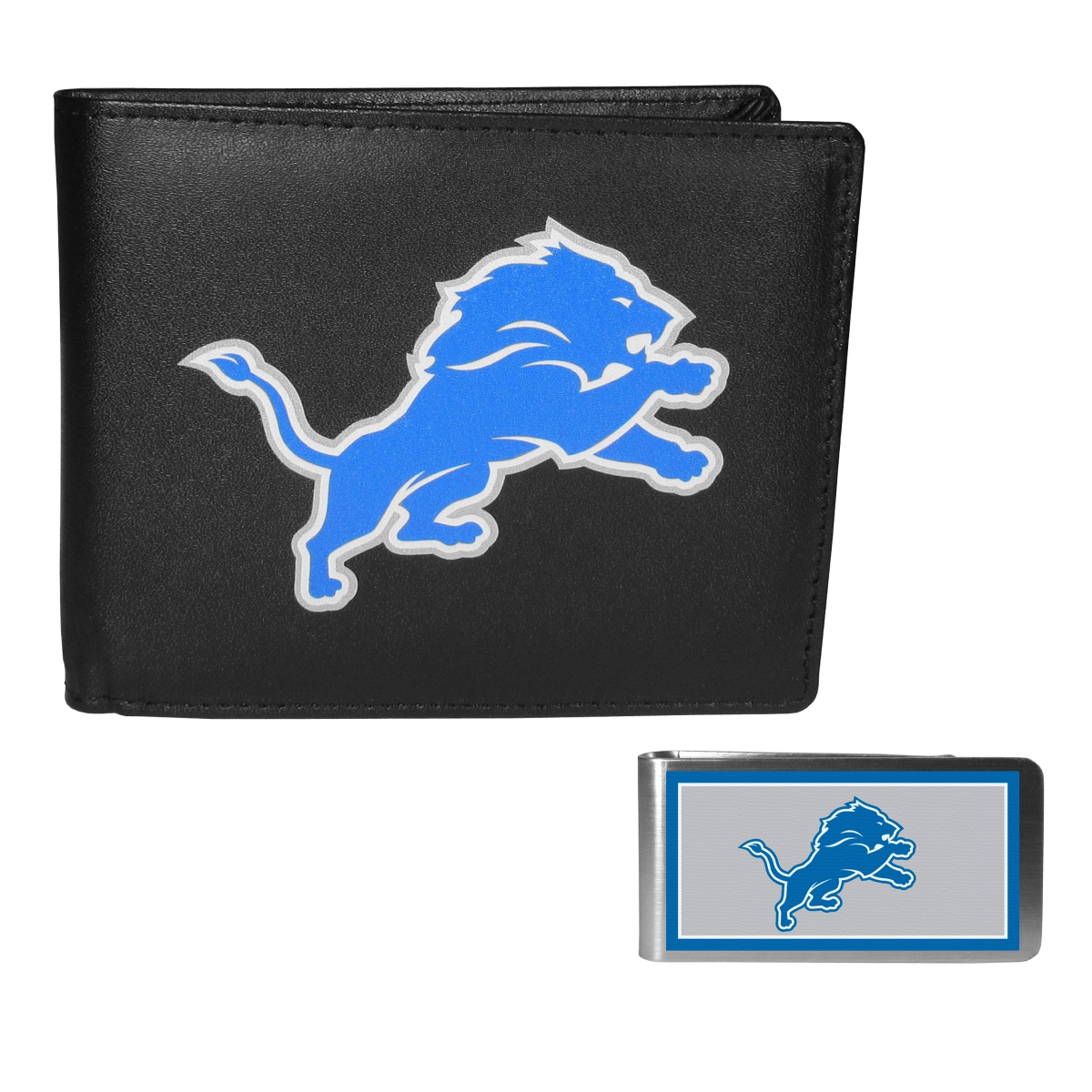 Siskiyou FBIM105 Unisex NFL Detroit Lions Weekend Bi-Fold Wallet