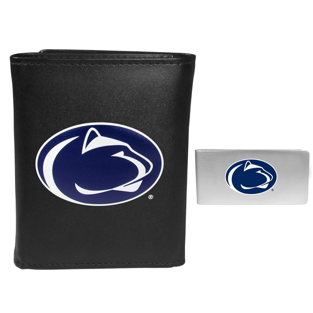 Siskiyou CTRL27BMP Male NCAA Penn State Nittany Lions Tri-fold Wallet & Money Clip