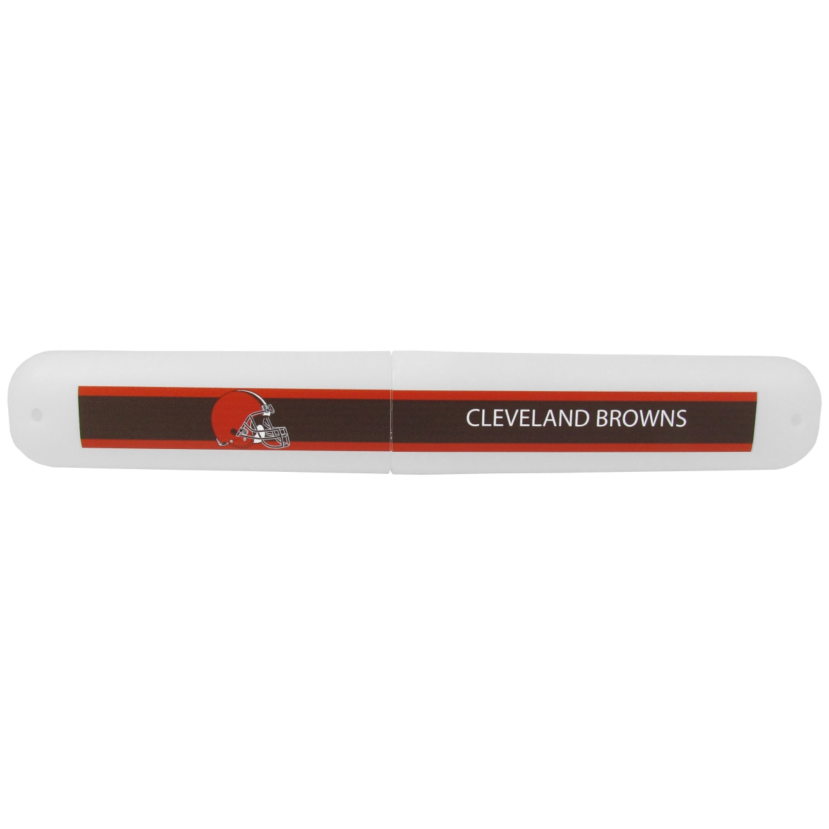 Picture of Siskiyou FTBC025 Unisex NFL Cleveland Browns Travel Toothbrush Case - One Size