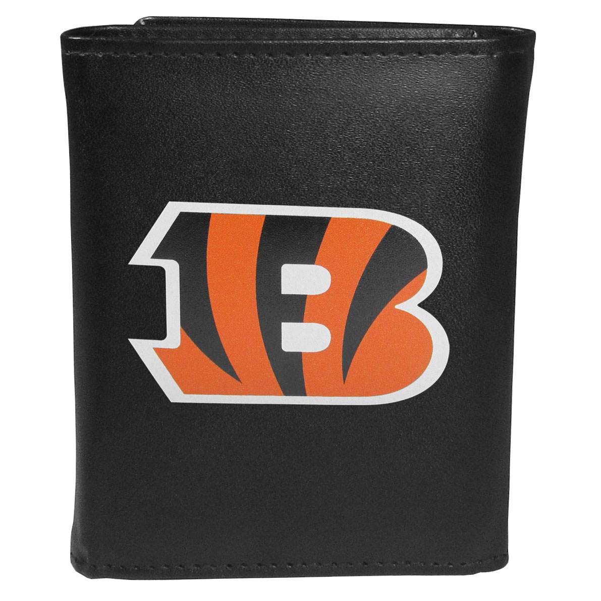 Siskiyou FTRL010 Male NFL Cincinnati Bengals Tri-fold Logo Large Wallet - One Size