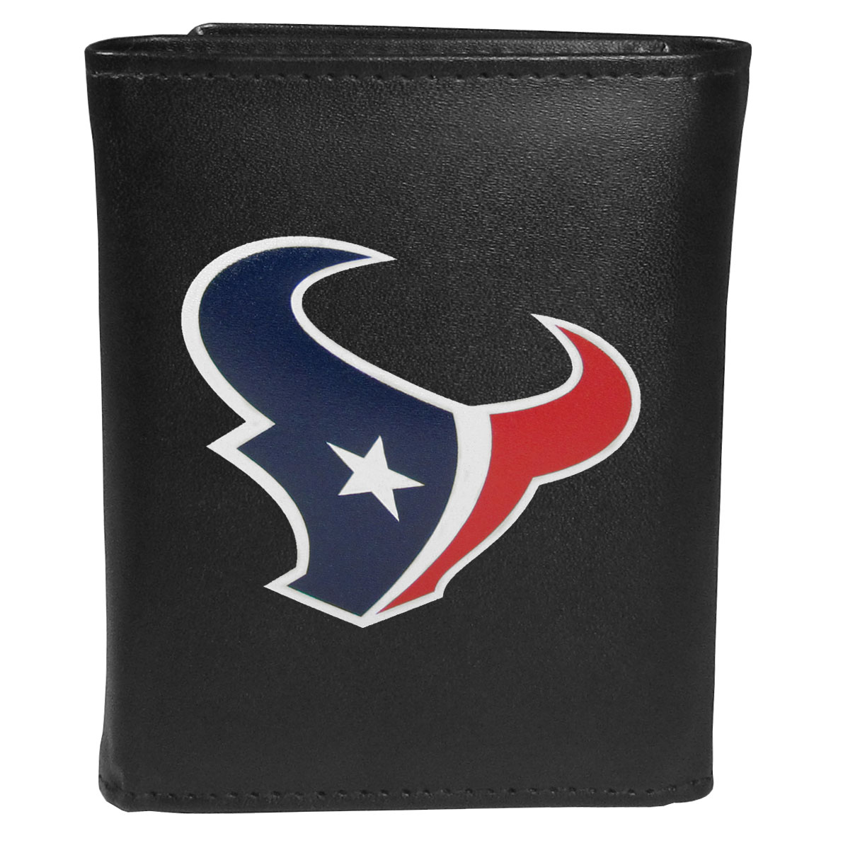 Siskiyou FTRL190 Male NFL Houston Texans Tri-fold Logo Large Wallet - One Size
