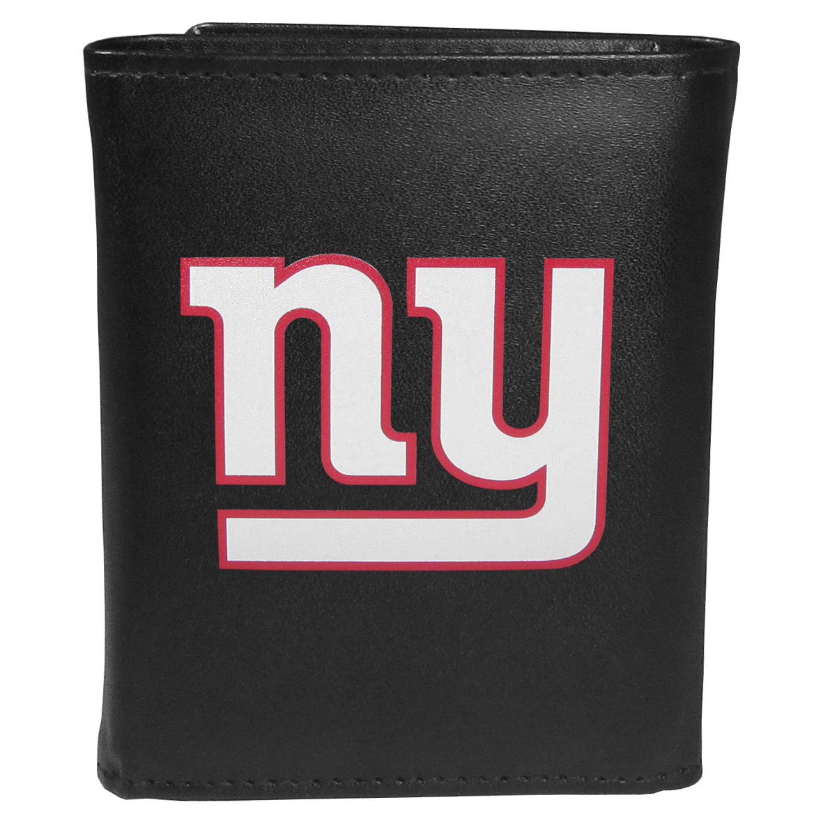 Siskiyou FTRL090 Male NFL New York Giants Tri-fold Logo Large Wallet - One Size