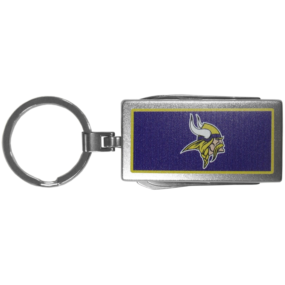 Siskiyou FMTC165 Unisex NFL Minnesota Vikings Multi-tool Logo Key Chain - One Size