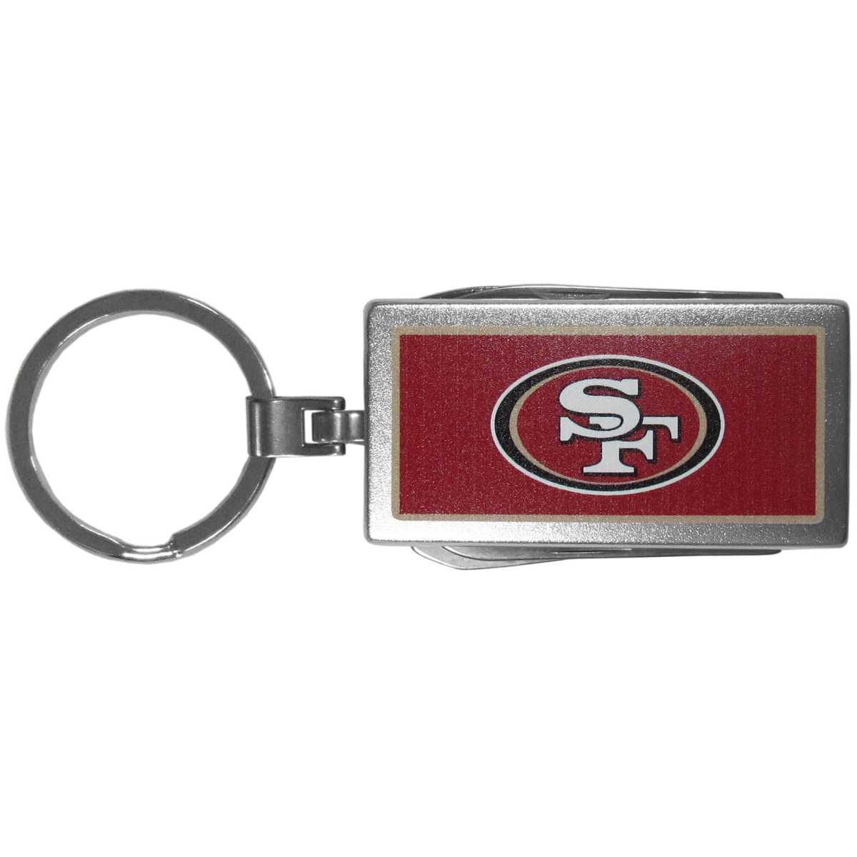Siskiyou  Unisex NFL San Francisco 49ers Multi-tool Logo Key Chain - One Size