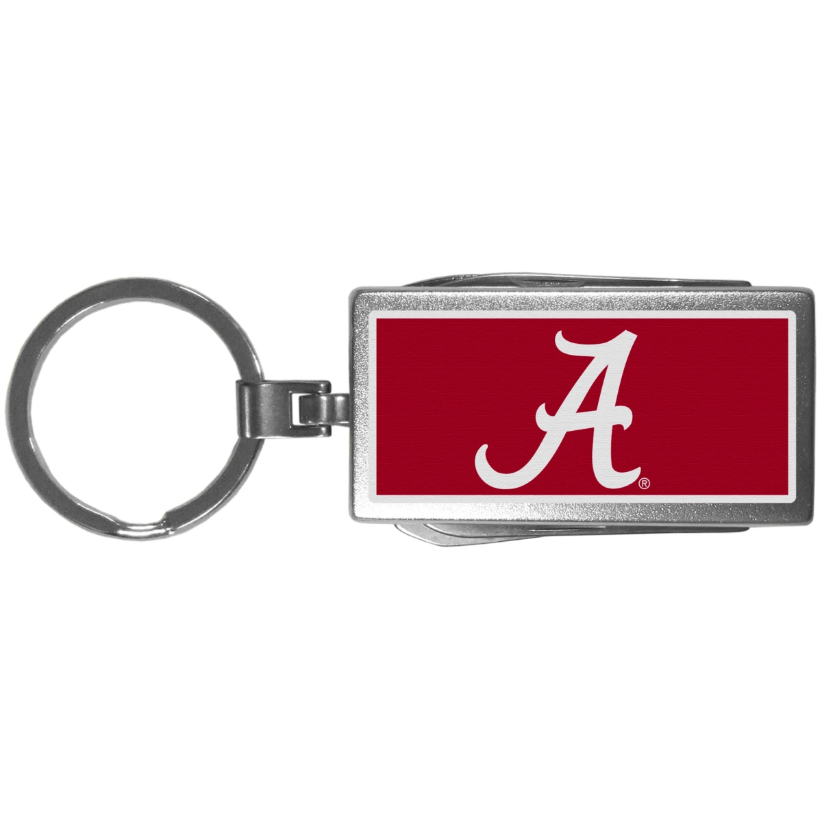 Siskiyou CMTC13 Unisex NCAA Alabama Crimson Tide Multi-tool Logo Key Chain - One Size