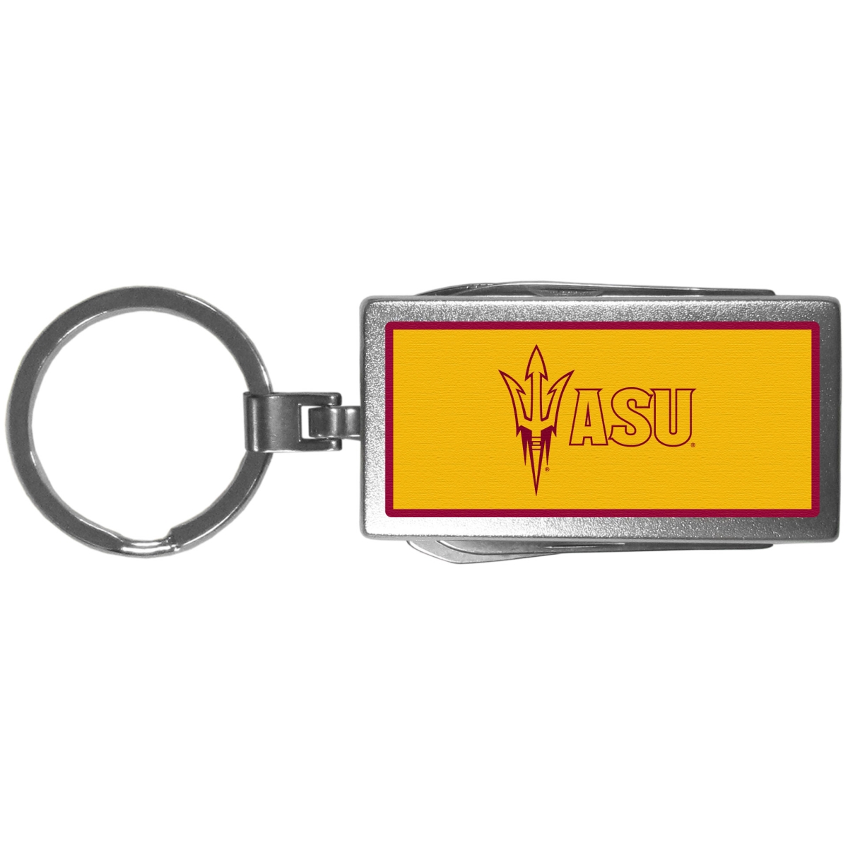Siskiyou CMTC68 Unisex NCAA Arizona State Sun Devils Multi-tool Logo Key Chain - One Size