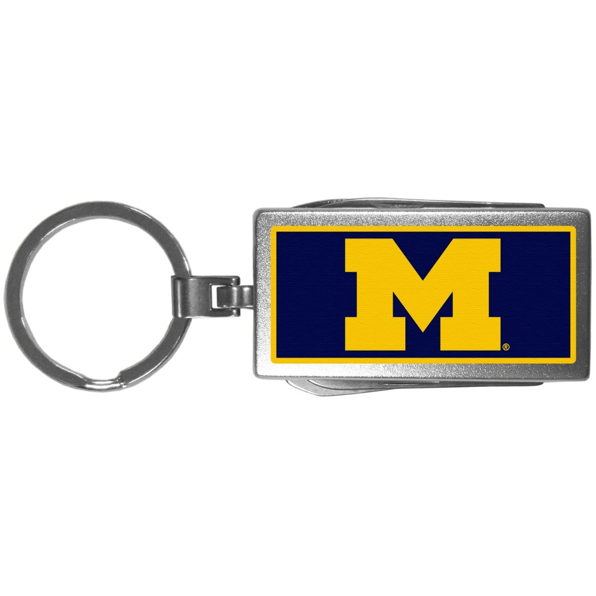 Siskiyou CMTC36 Unisex NCAA Michigan Wolverines Multi-tool Logo Key Chain - One Size