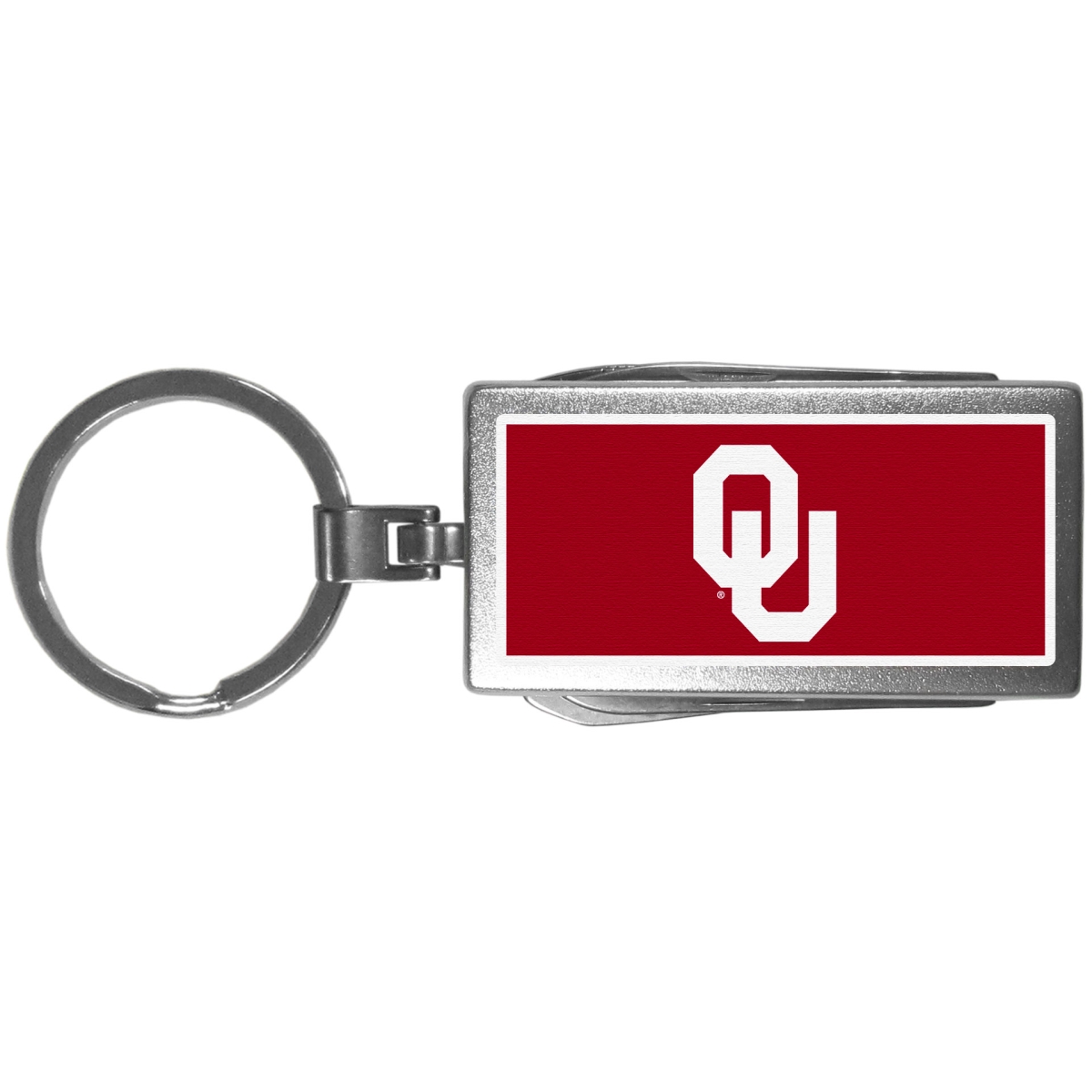 Siskiyou CMTC48 Unisex NCAA Oklahoma Sooners Multi-tool Logo Key Chain - One Size