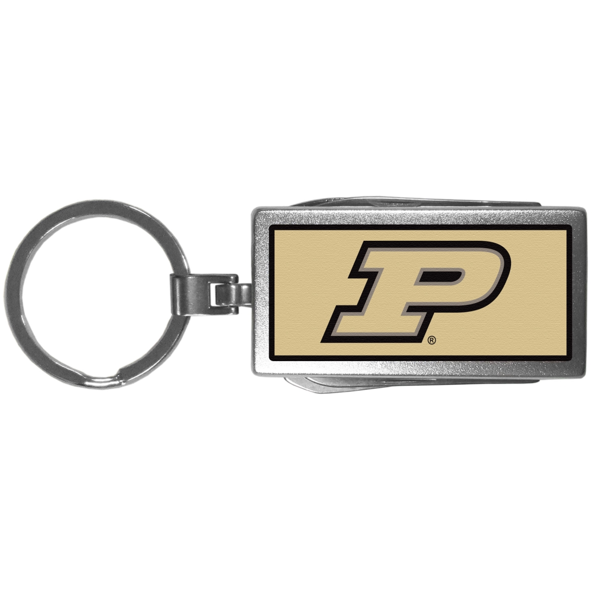 Siskiyou CMTC84 Unisex NCAA Purdue Boilermakers Multi-tool Logo Key Chain - One Size