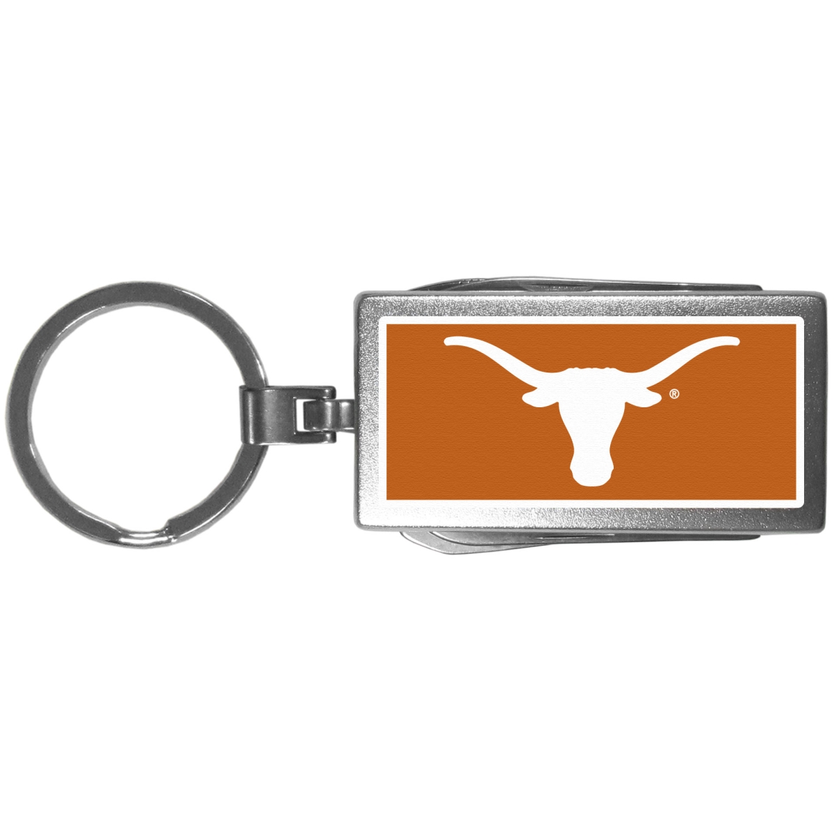 Texas Longhorns Multi-tool Key Chain - Team Colors - 4.25 in - Versatile Toolset
