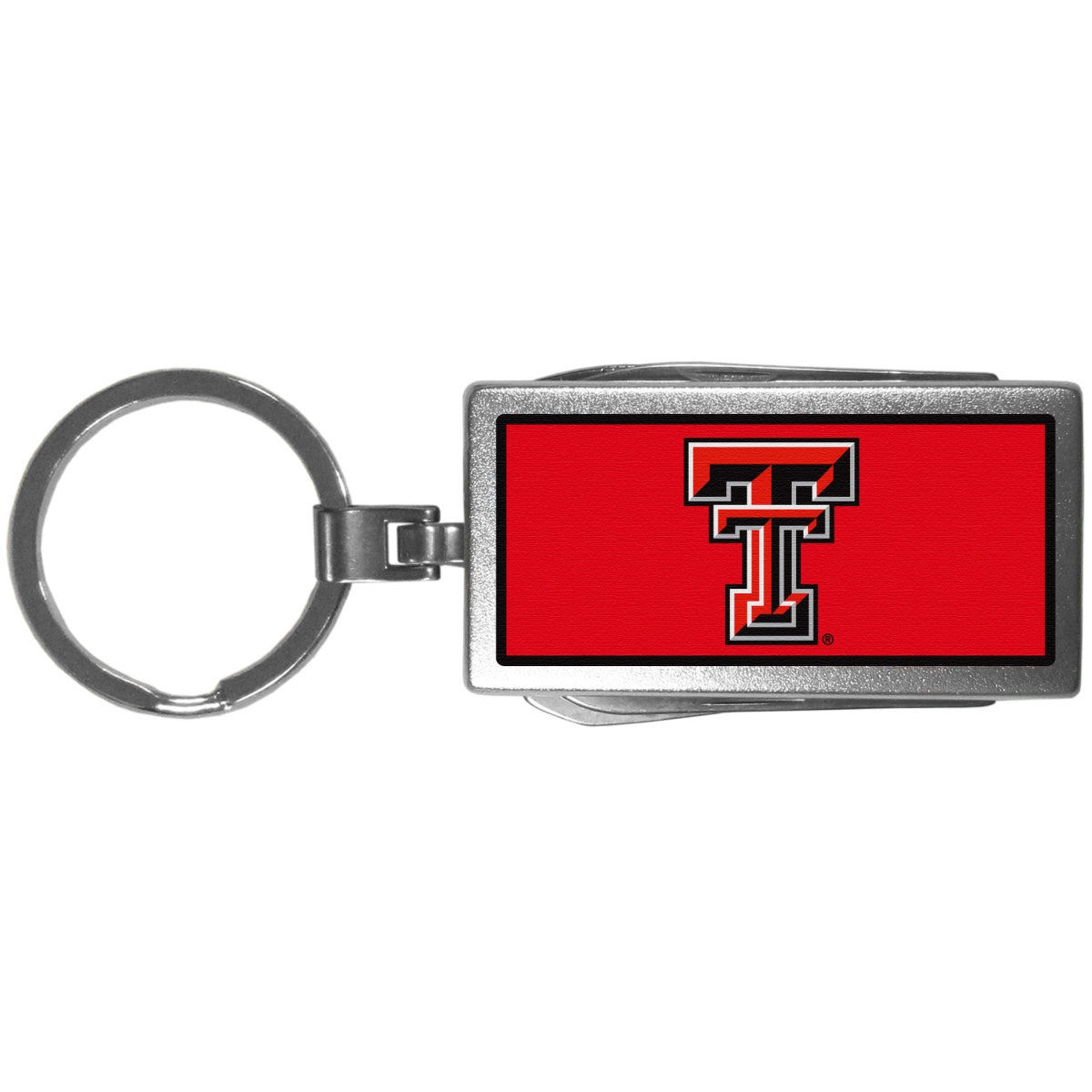 Siskiyou CMTC30 Unisex NCAA Texas Tech Raiders Multi-tool Logo Key Chain - One Size