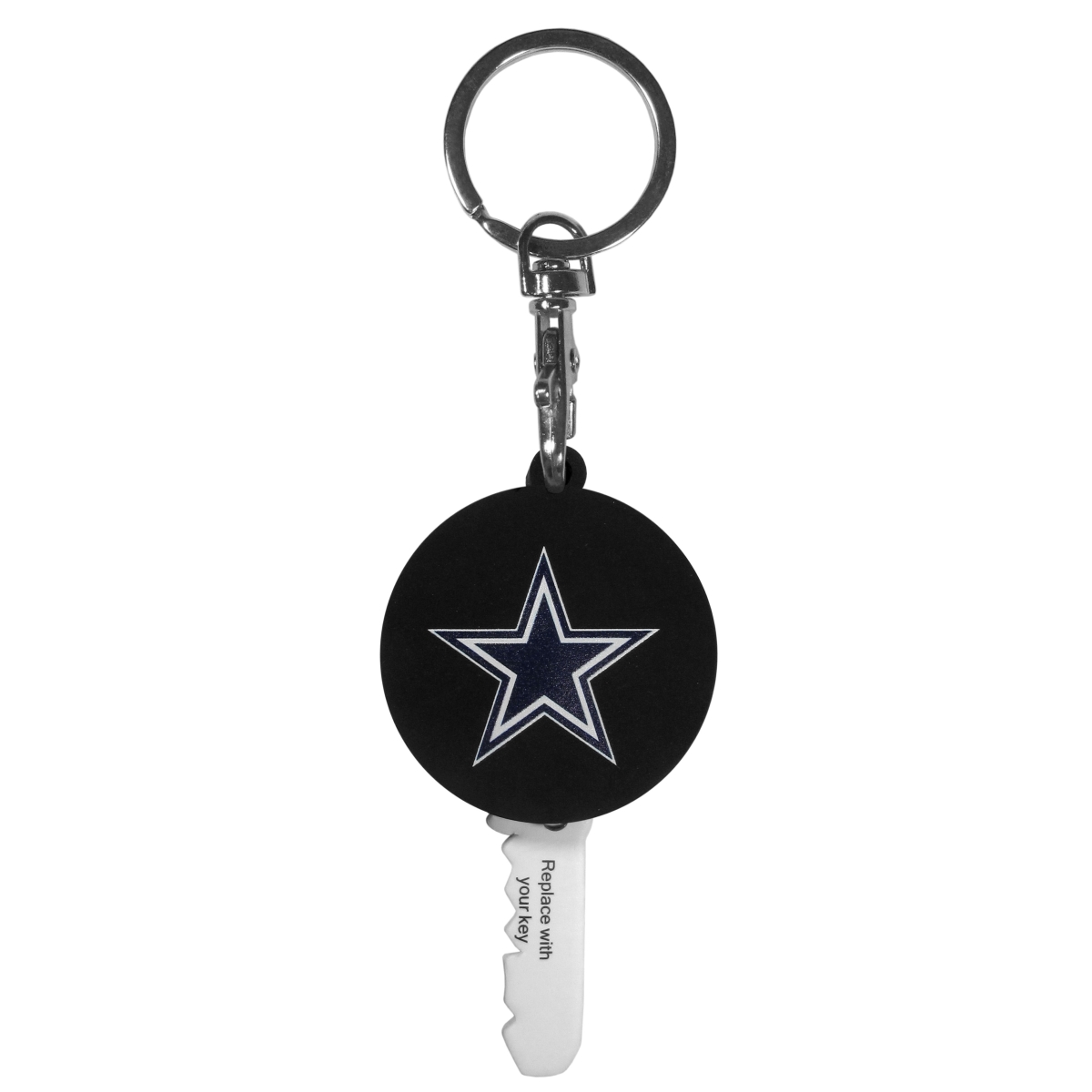 Picture of Siskiyou FKF055 Unisex NFL Dallas Cowboys Mini Light Key Topper - One Size