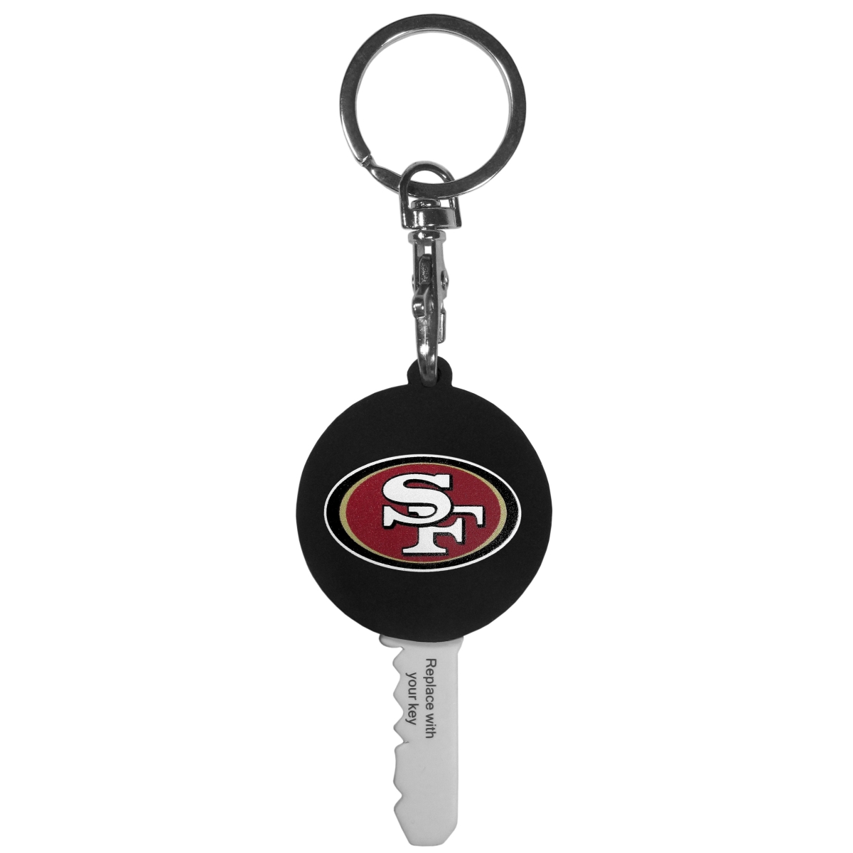 Picture of Siskiyou FKF075 Unisex NFL San Francisco 49ers Mini Light Key Topper - One Size