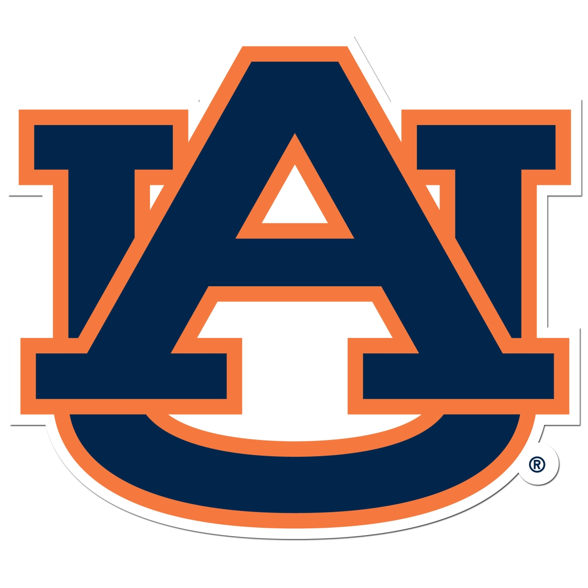 Siskiyou CLD42 8 in. Unisex NCAA Auburn Tigers Auto Decal