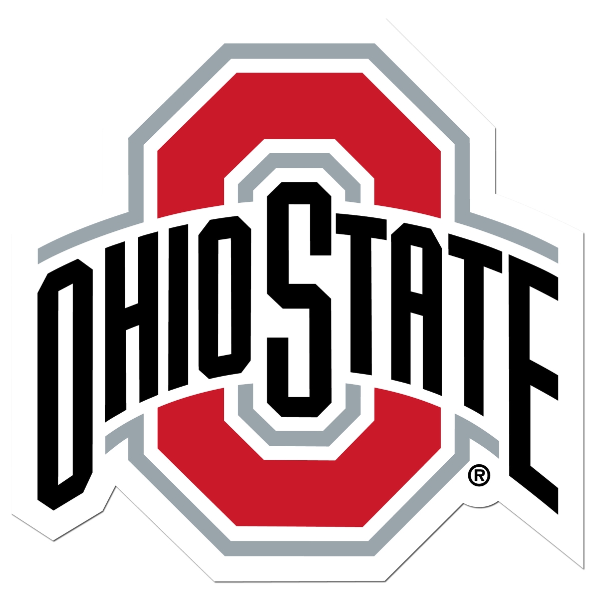 Siskiyou CLD38 8 in. Unisex NCAA Ohio State Buckeyes Auto Decal