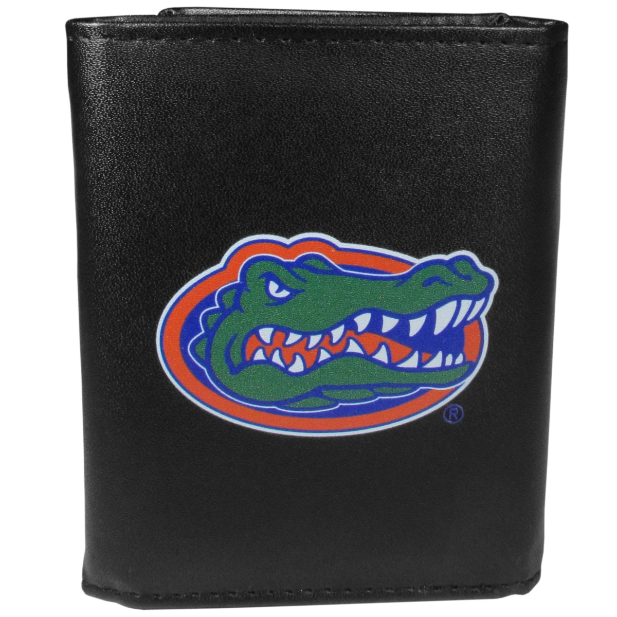 Siskiyou  Male NCAA Florida Gators Leather Tri-fold Logo Large Wallet - One Size