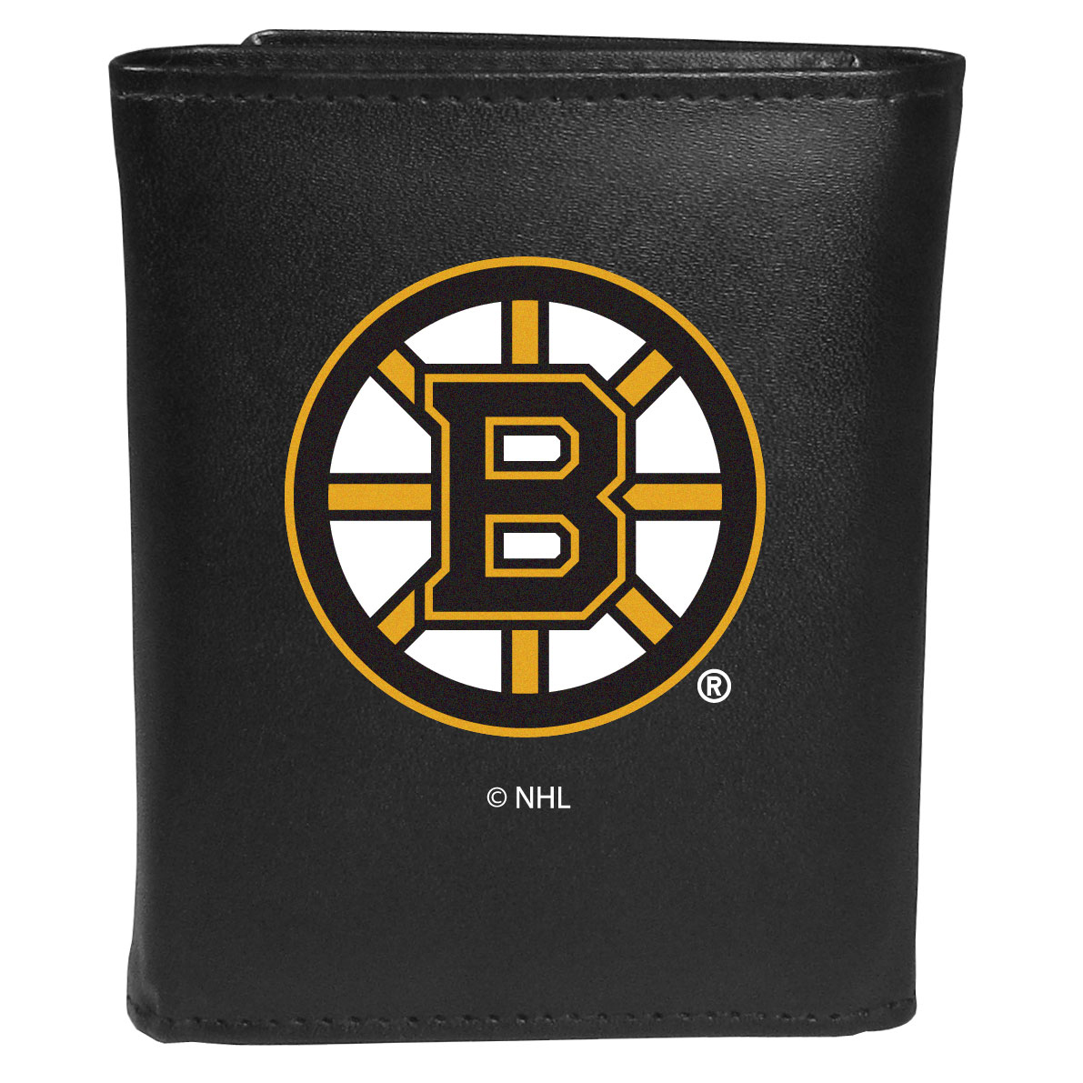 Picture of Siskiyou HLTR20 Male NHL Boston Bruins Leather Tri-fold Logo Large Wallet - One Size