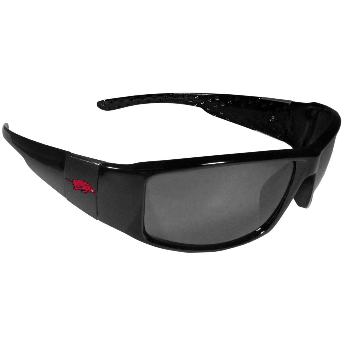 Siskiyou 2CCB12 Unisex NCAA Arkansas Razorbacks Black Wrap Sunglasses