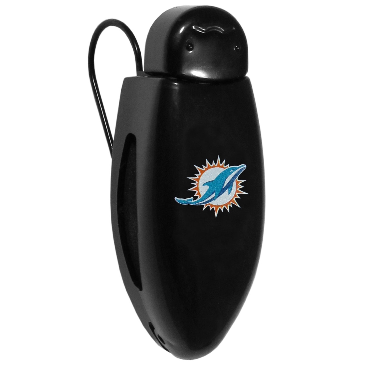 NFL Miami Dolphins Sunglasses Visor Clip - Team Colors - Unisex - Durable Foam Grip