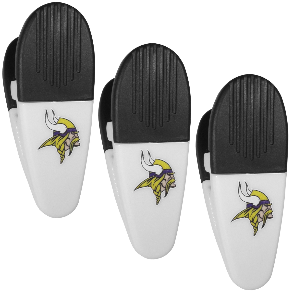 Picture of Siskiyou F3CM165 Unisex NFL Minnesota Vikings Mini Chip Clip Magnets - Pack of 3