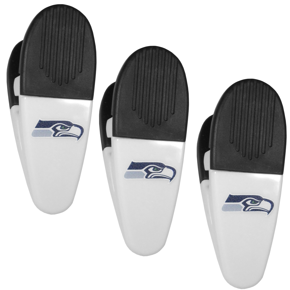 Picture of Siskiyou F3CM155 Unisex NFL Seattle Seahawks Mini Chip Clip Magnets - Pack of 3
