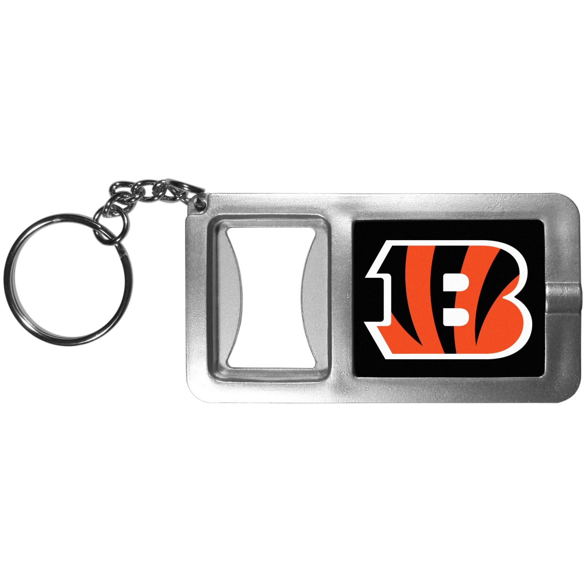 Siskiyou FFBK010 Unisex NFL Cincinnati Bengals Flashlight Key Chain with Bottle Opener