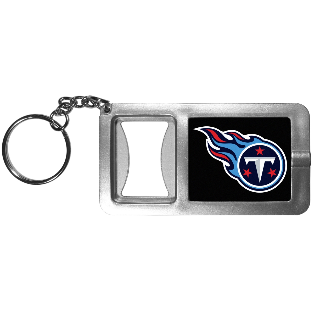Siskiyou FFBK185 Unisex NFL Tennessee Titans Flashlight Key Chain with Bottle Opener