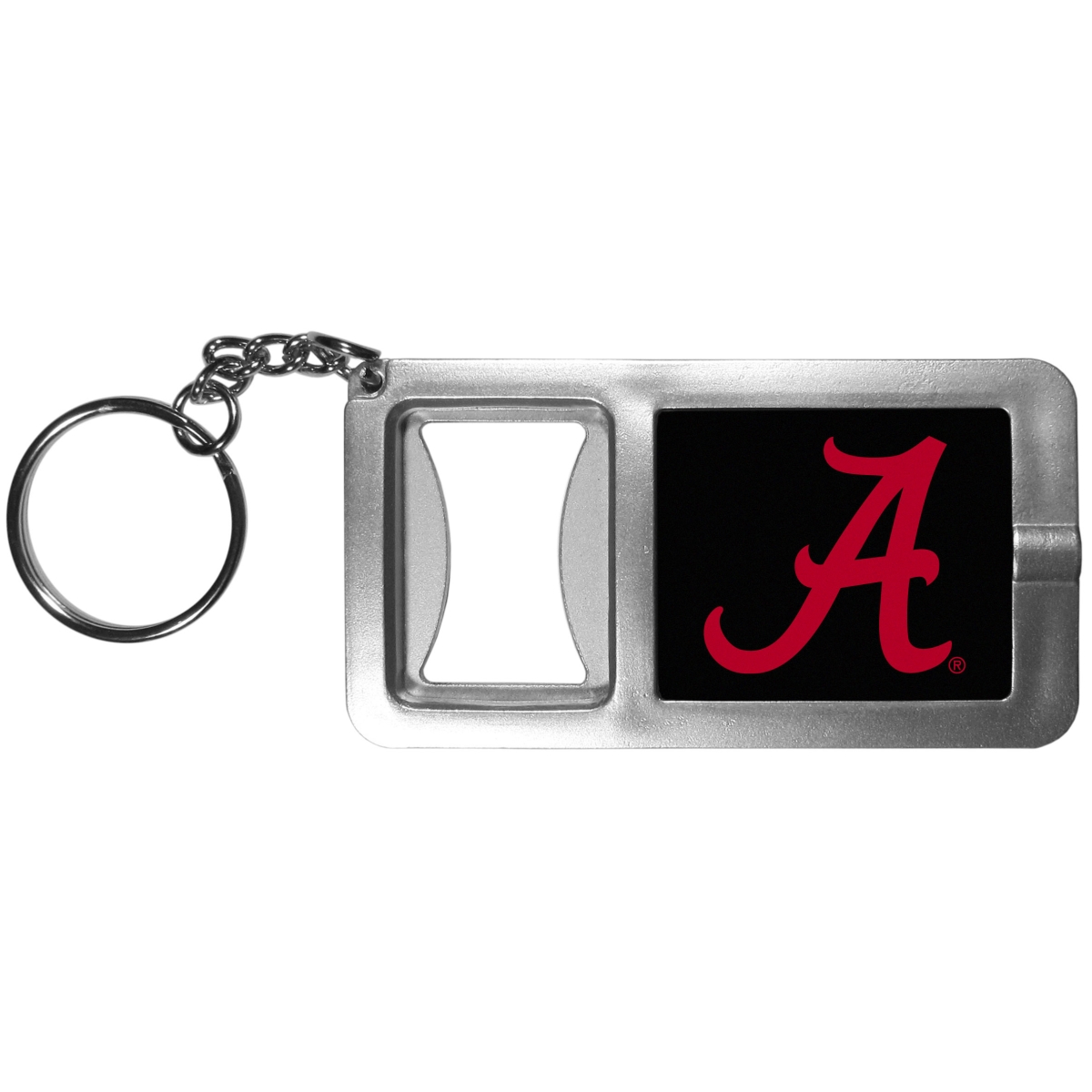 Siskiyou CFBK13 NCAA Alabama Crimson Tide Flashlight Key Chain with Bottle Opener