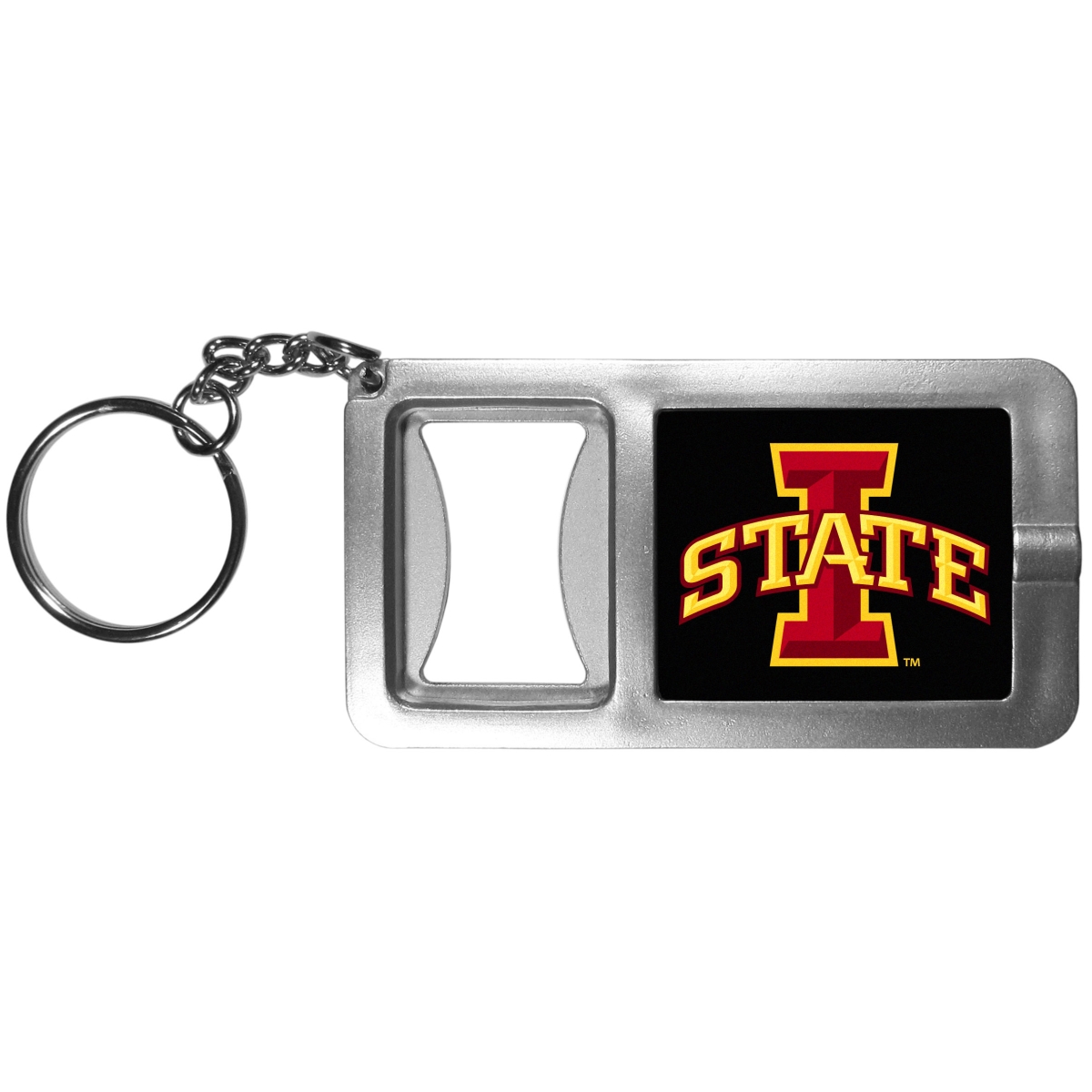 Siskiyou  NCAA Iowa State Cyclones Flashlight Key Chain with Bottle Opener
