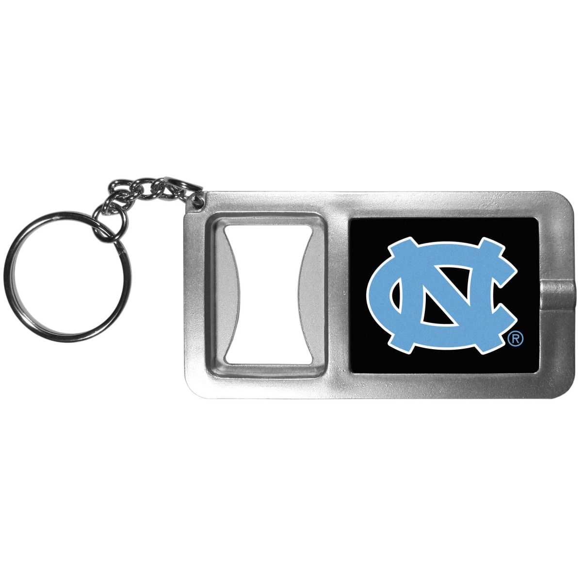 Siskiyou CFBK9 NCAA North Carolina Tar Heels Flashlight Key Chain with Bottle Opener