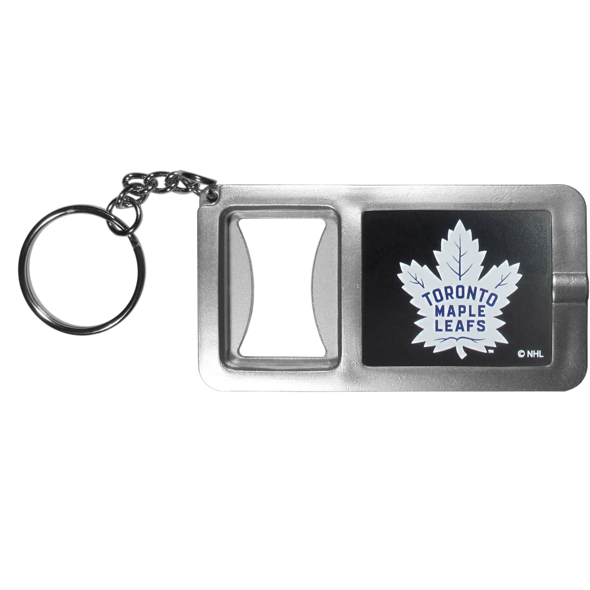 Picture of Siskiyou HFBK85 Unisex NHL Toronto Maple Leafs Flashlight Key Chain with Bottle Opener