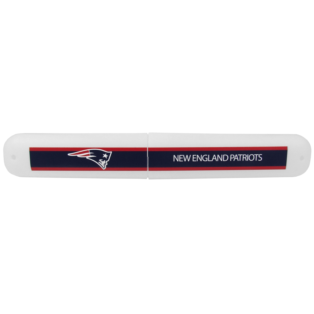 Picture of Siskiyou FTBC120 Unisex NFL New England Patriots Travel Toothbrush Case - One Size