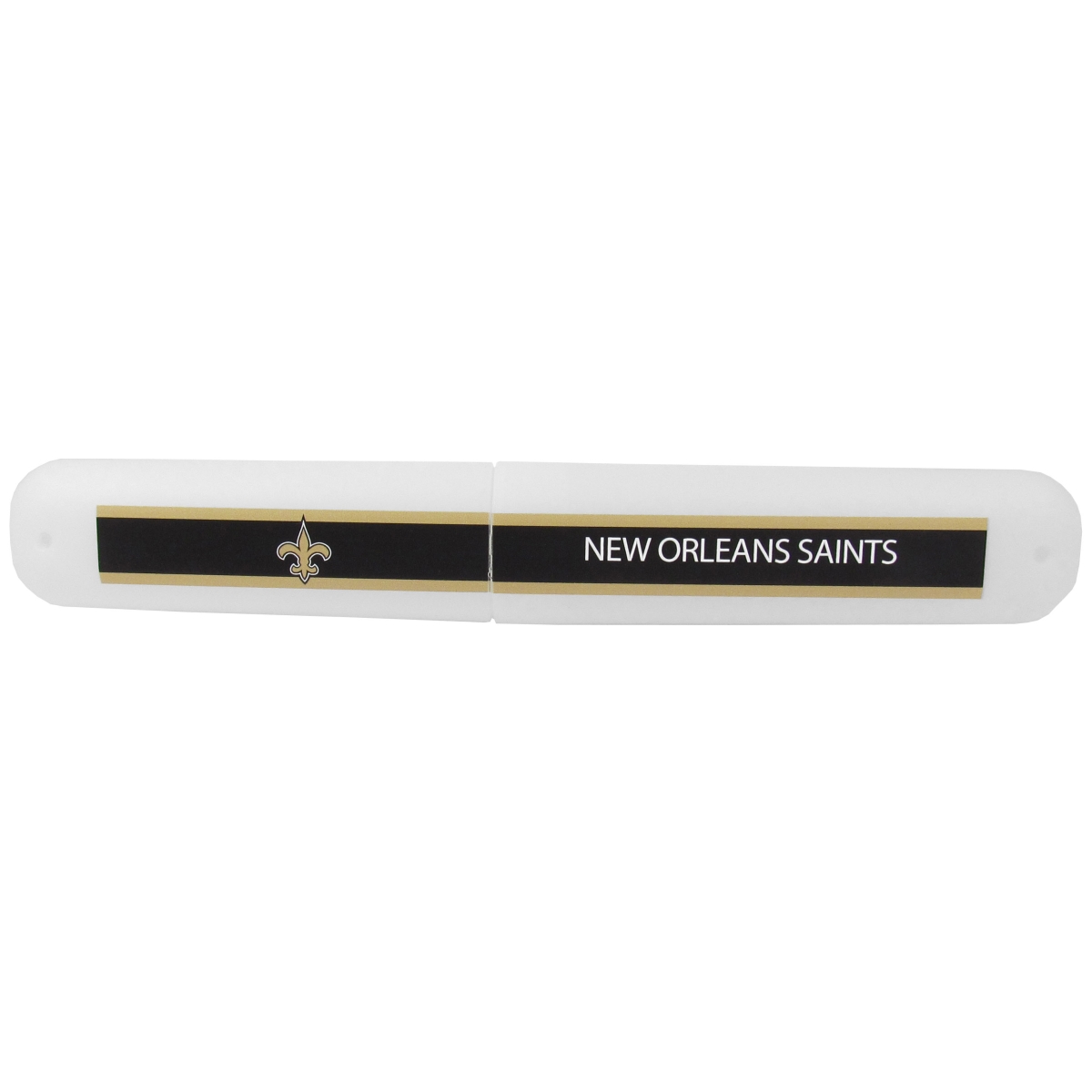 Picture of Siskiyou FTBC150 Unisex NFL New Orleans Saints Travel Toothbrush Case - One Size
