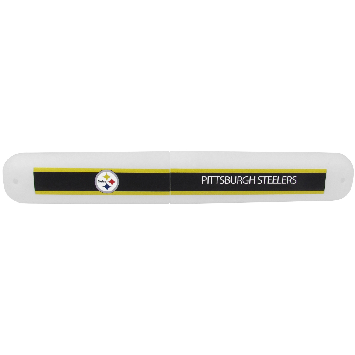 Picture of Siskiyou FTBC160 Unisex NFL Pittsburgh Steelers Travel Toothbrush Case - One Size