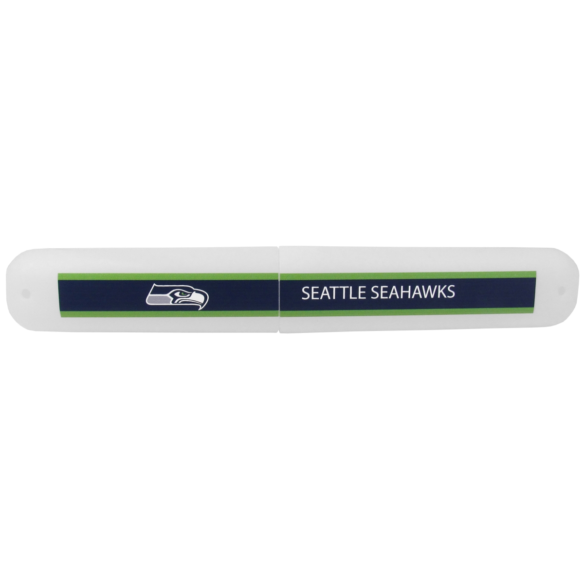 Picture of Siskiyou FTBC155 Unisex NFL Seattle Seahawks Travel Toothbrush Case - One Size