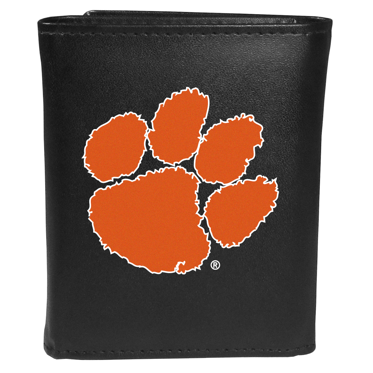 Siskiyou CTRL69 Male NCAA Clemson Tigers Tri-fold Logo Large Wallet - One Size