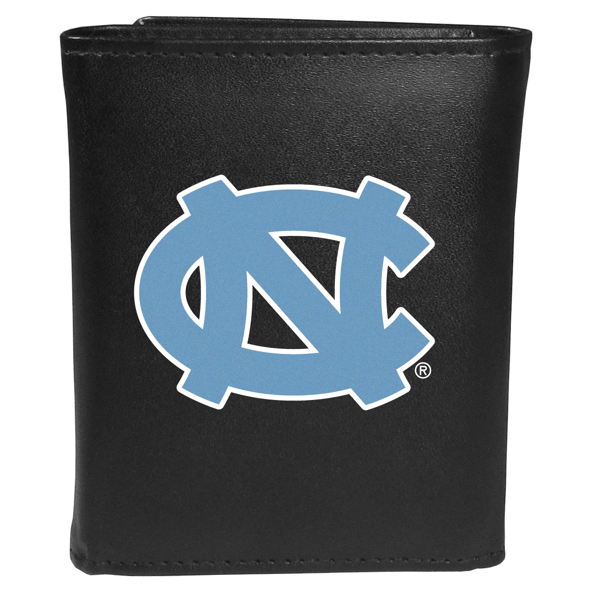 Siskiyou  Male NCAA North Carolina Tar Heels Tri-fold Logo Large Wallet - One Size