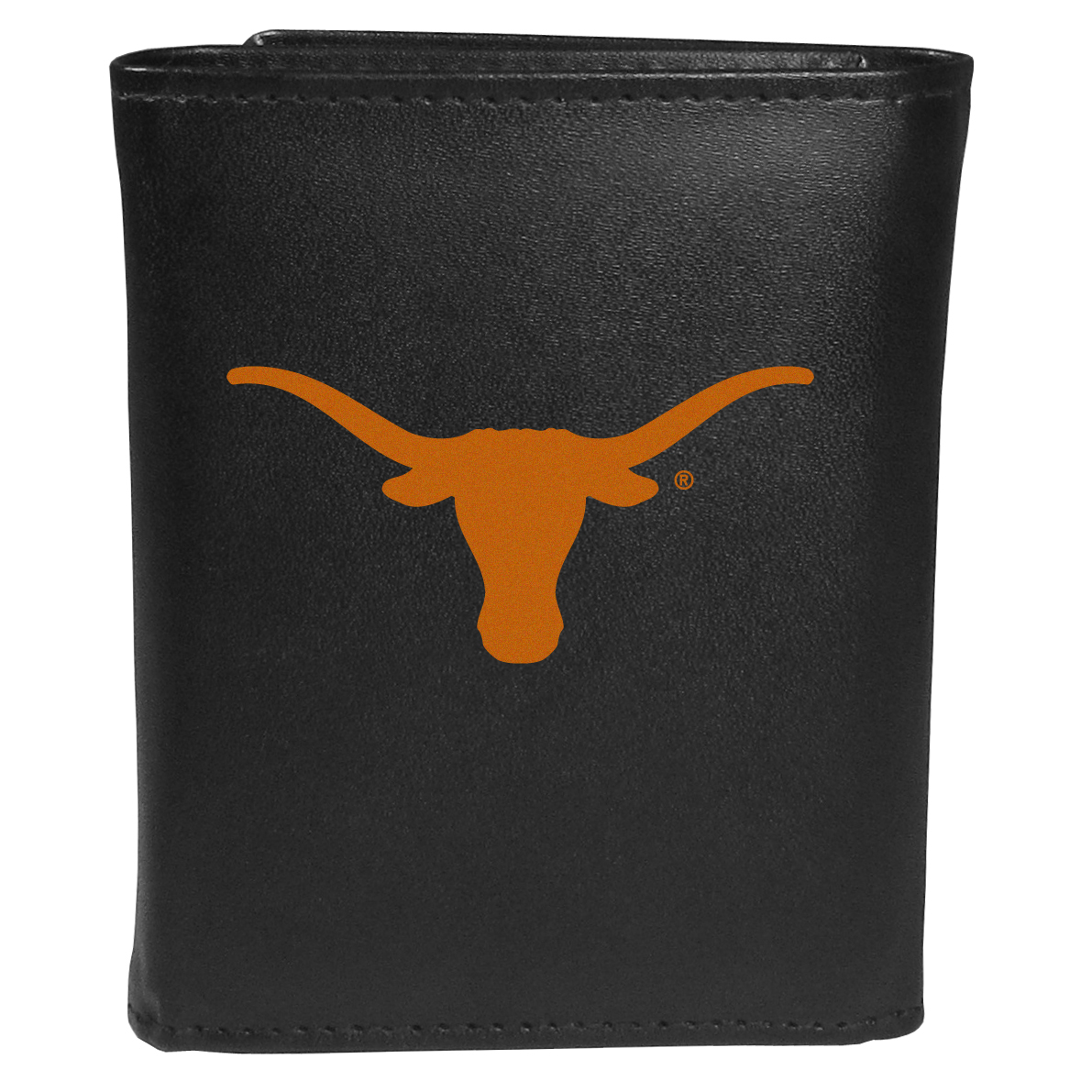 Siskiyou CTRL22 Male NCAA Texas Longhorns Tri-fold Logo Large Wallet - One Size