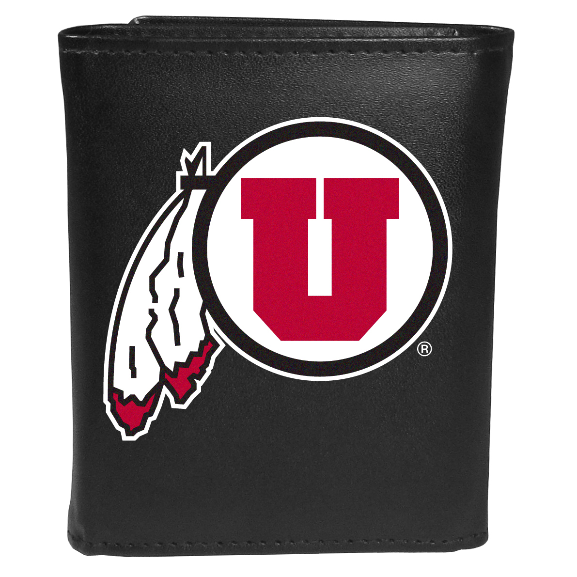Siskiyou CTRL89 Male NCAA Utah Utes Tri-fold Logo Large Wallet - One Size