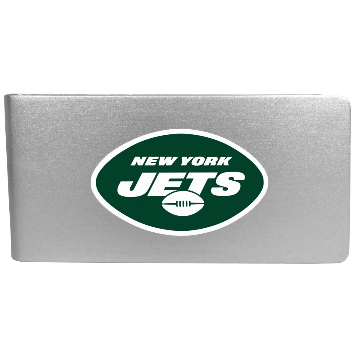 Siskiyou FBMP100 Unisex NFL New York Jets Logo Money Clip - One Size