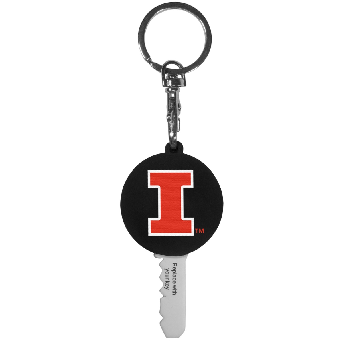 Siskiyou CKF55 Unisex NCAA Illinois Fighting Illini Mini Light Key Topper - One Size