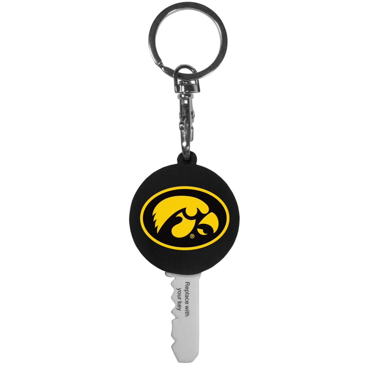 Siskiyou CKF52 Unisex NCAA Iowa Hawkeyes Mini Light Key Topper - One Size