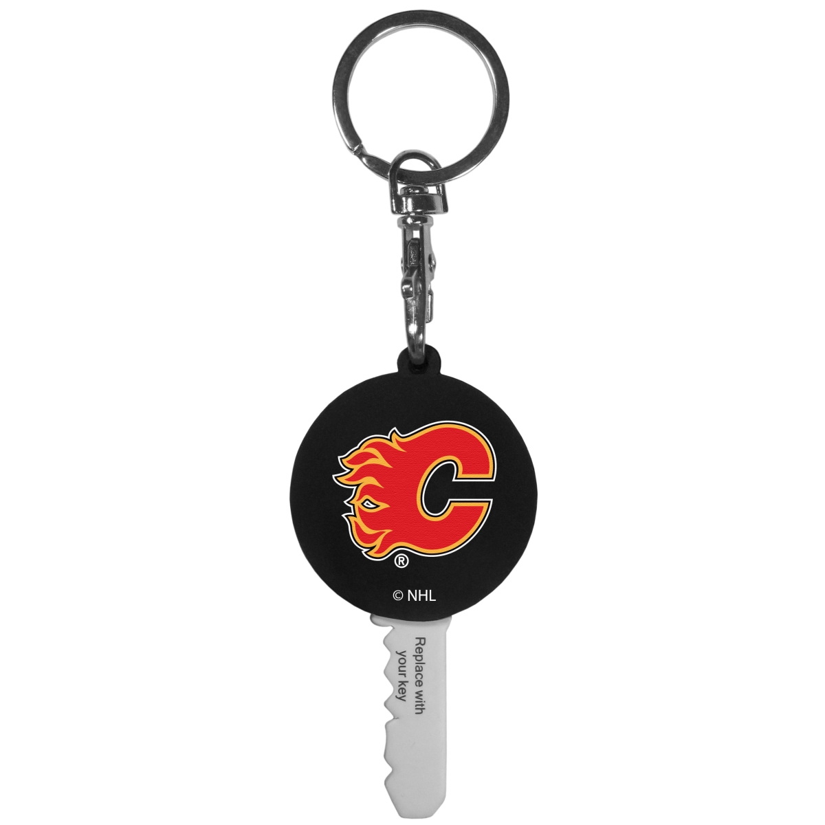 Picture of Siskiyou HKF60 Unisex NHL Calgary Flames Mini Light Key Topper - One Size