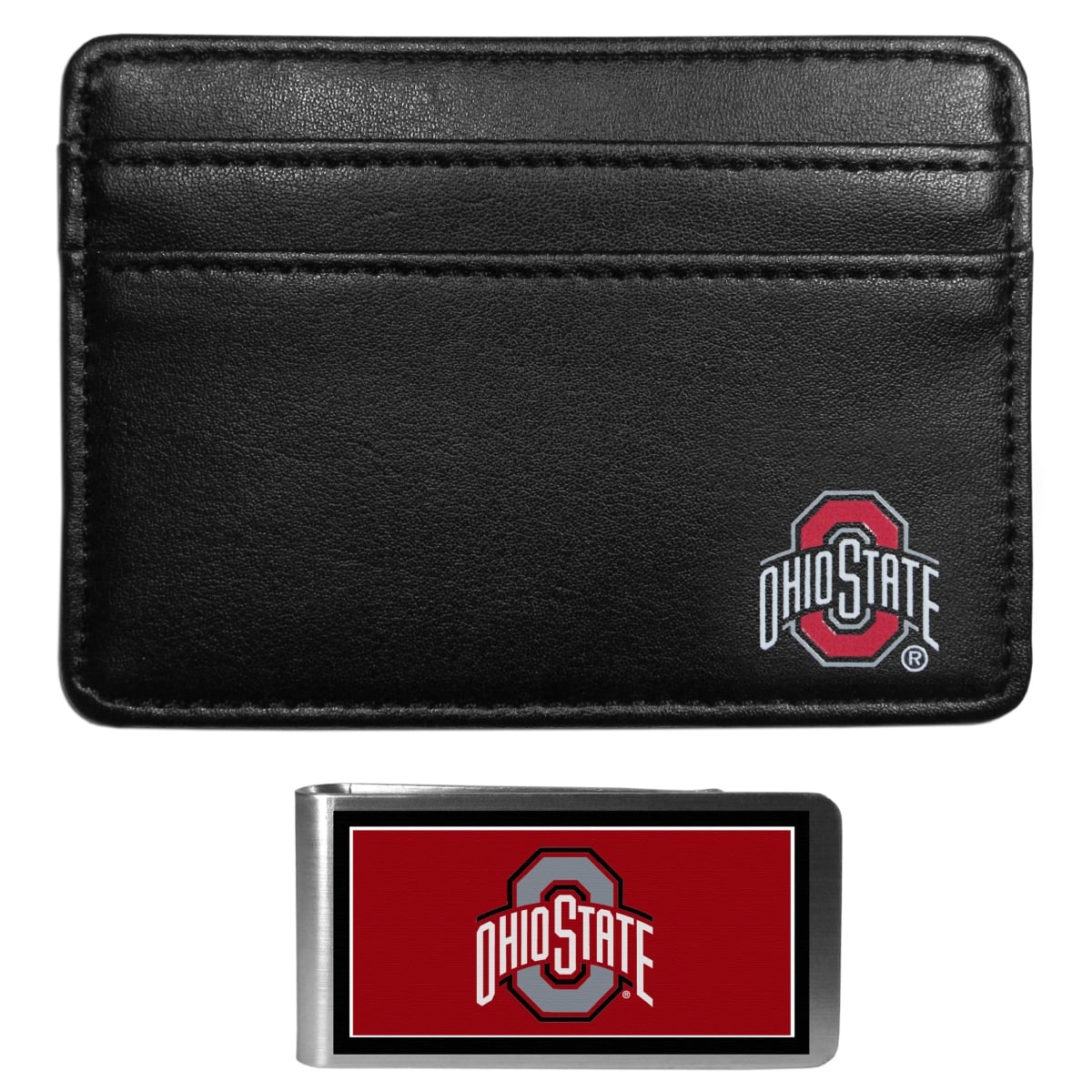 Siskiyou CWW38LMP Unisex NCAA Ohio State Buckeyes Weekend Wallet & Color Money Clip