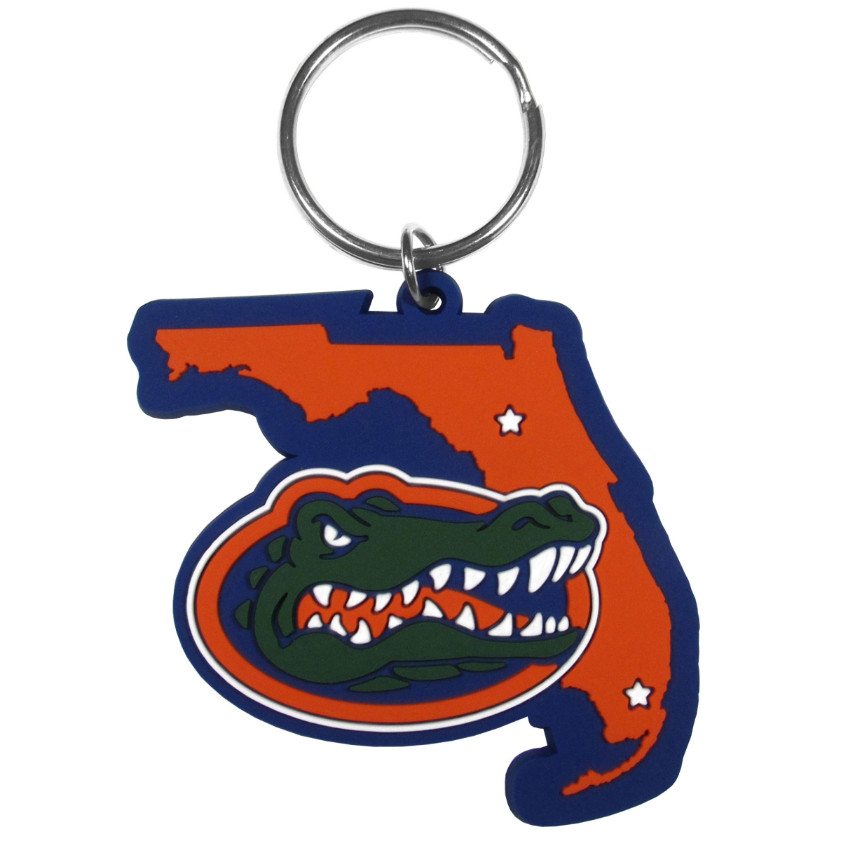 Siskiyou CHPK4 Unisex NCAA Florida Gators Home State Flexi Key Chain