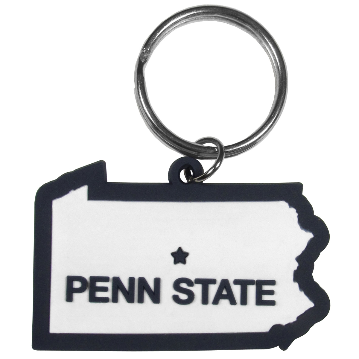 Siskiyou  Unisex NCAA Penn State Nittany Lions Home State Flexi Key Chain