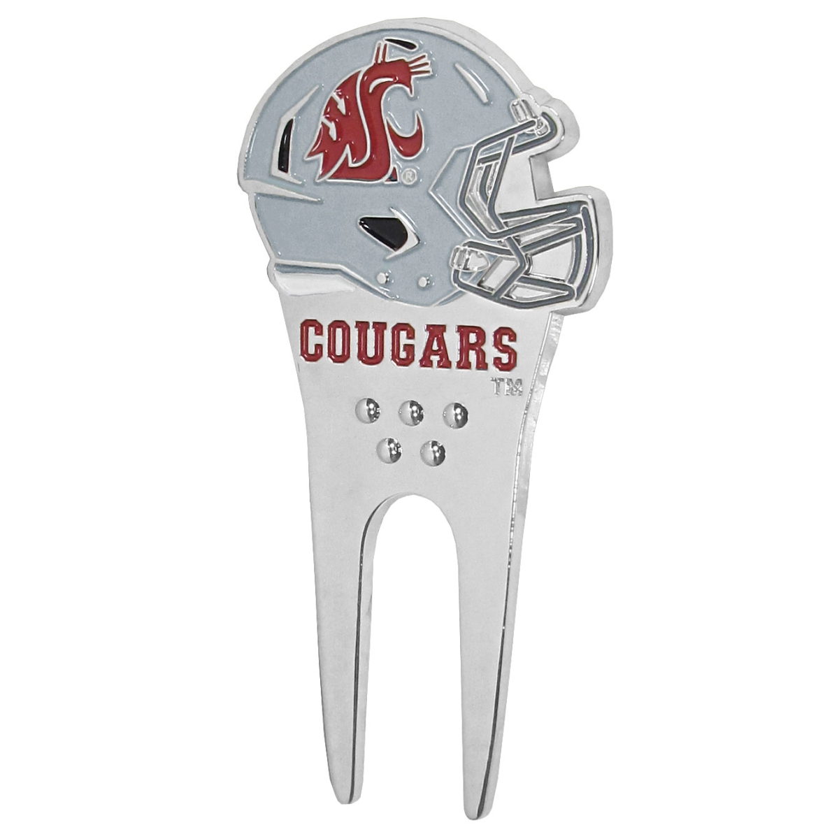 Siskiyou CHDV71 Female NCAA Washington State Cougars Divot Tool & Ball Marker